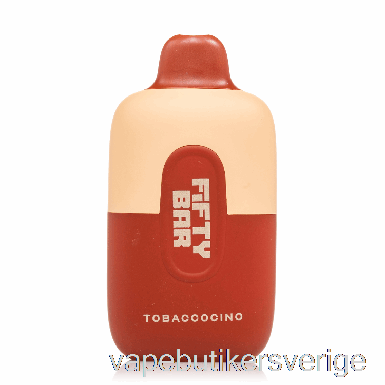 Vape Sverige Fifty Bar 6500 Engångstobaccocino